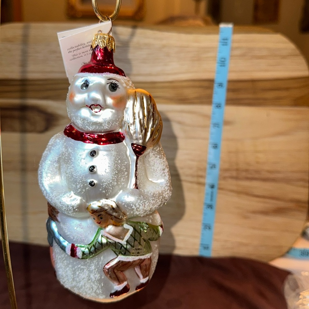 🐈‍⬛ Christopher Radko ornament “Snow Dancing”